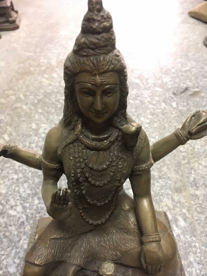 พระอิศวร ทองเหลือง หน้าตัก 5 นิ้ว