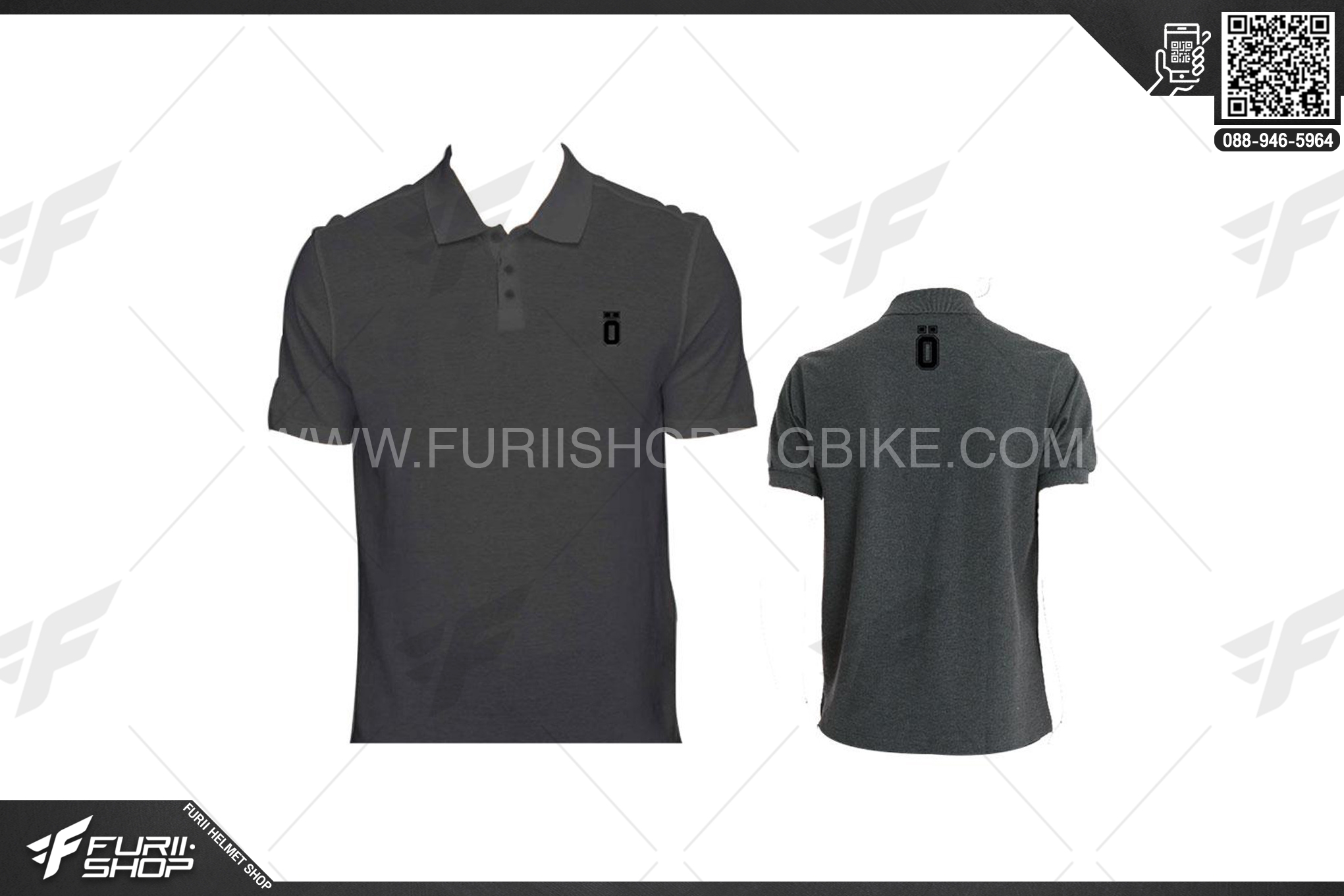 Ö Polo (Dark gray)