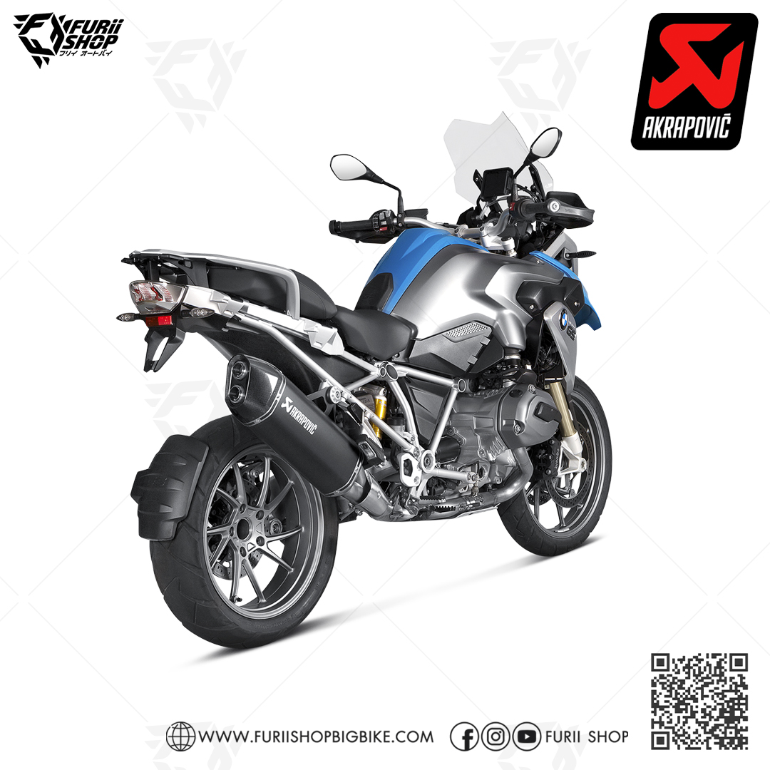 ท่อ Akrapovic Black version for BMW R1200GS 13-18'