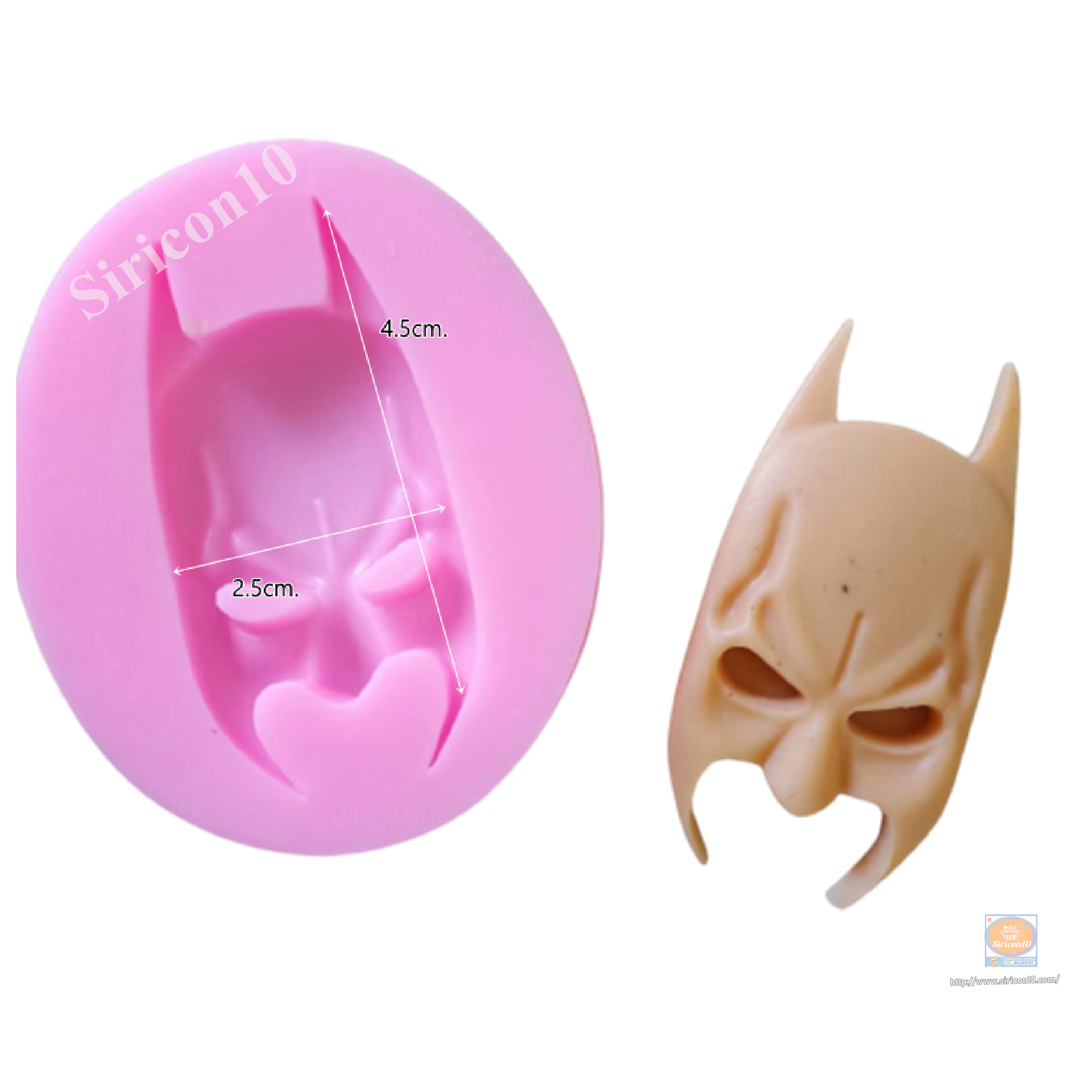 เลือกแบบ แม่พิมพ์ ซิลิโคน พิมพ์ฟองดอง แม่พิพม์ซุปเปอร์ฮีโร่