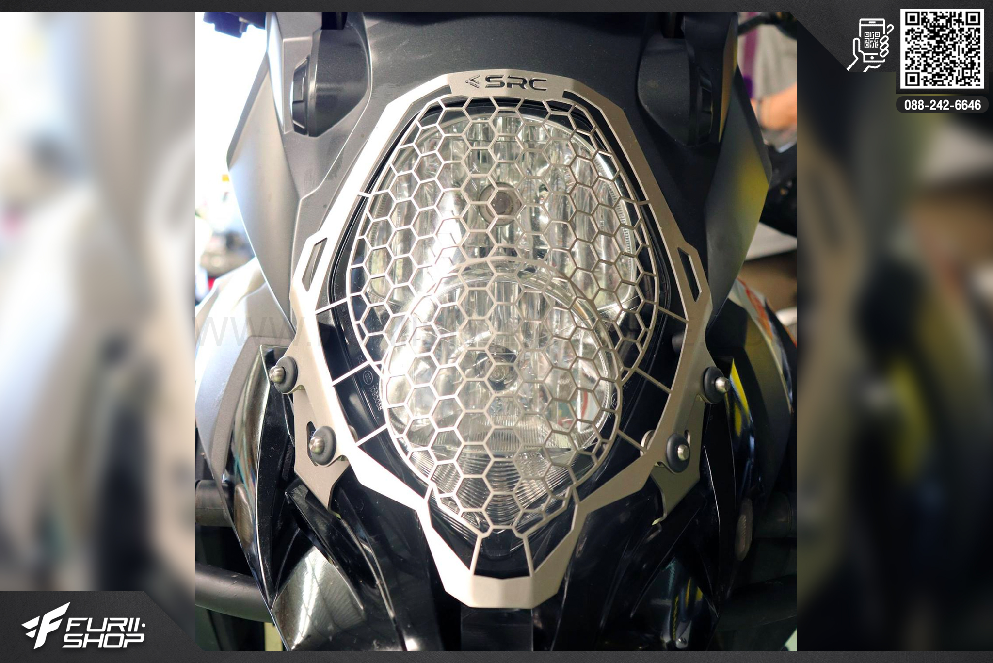 การ์ดไฟหน้า SRC Suzuki V-Strom 1000 (2015)