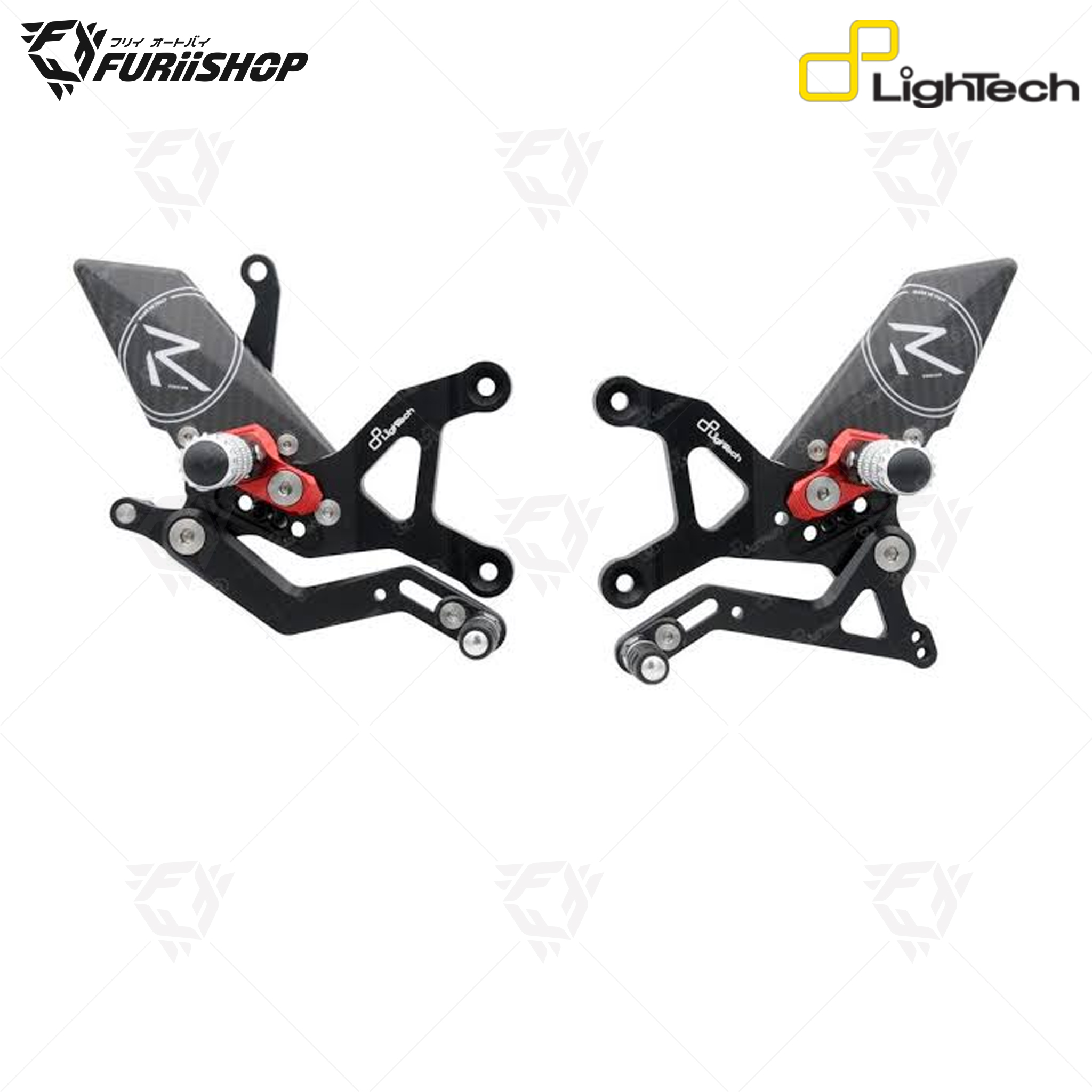 เกียร์โยง LIGHTECH รุ่น R VERSION For : ZX6R 2019+