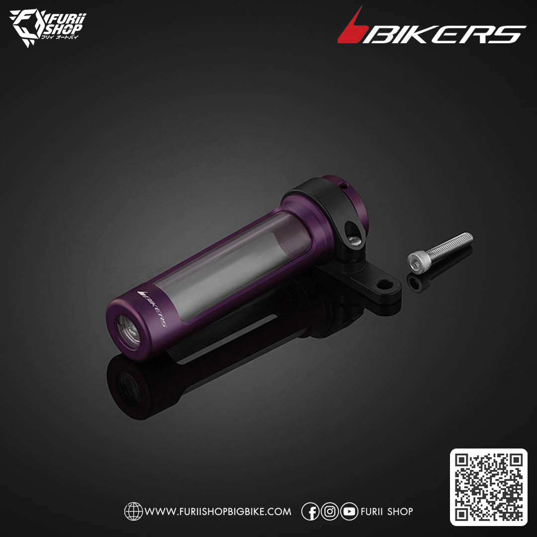 กรอบป้ายภาษีกันน้ำ รุ่นพรีเมียม Bikers Premium Waterproof Tax Disc Tube Holder (C0701) : for Lambretta G350