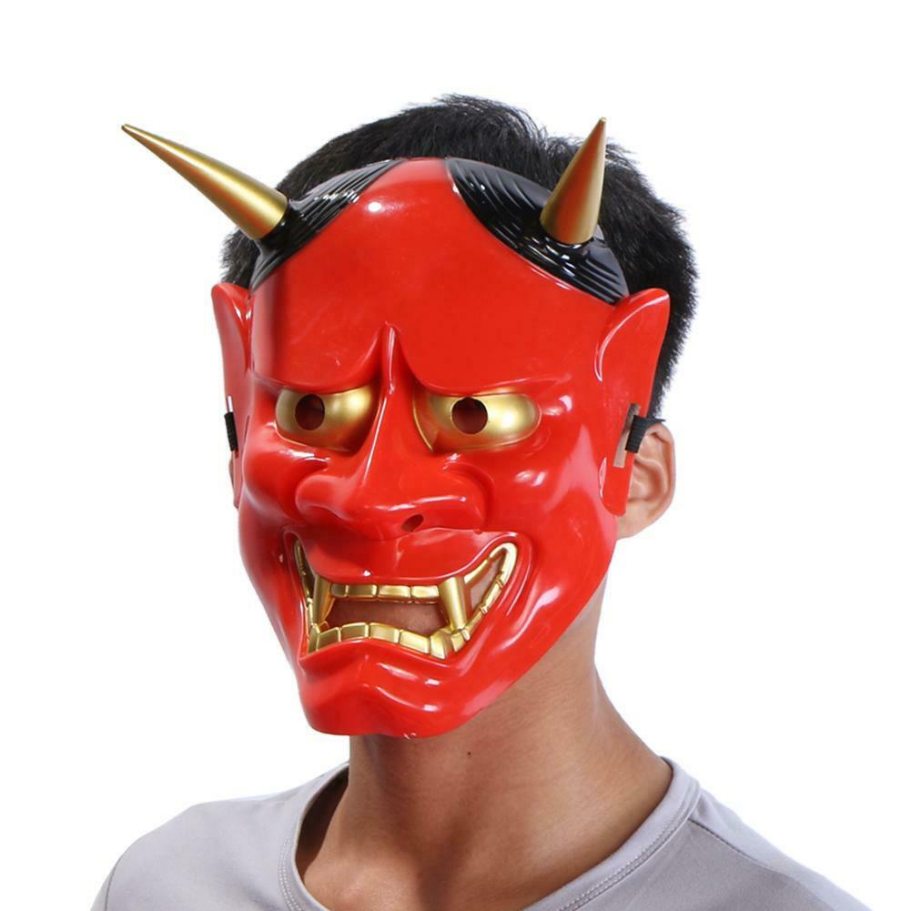 หน้ากากปีศาจญี่ปุ่น ฮันเนีย Hannya หน้ากากคอสเพลย์