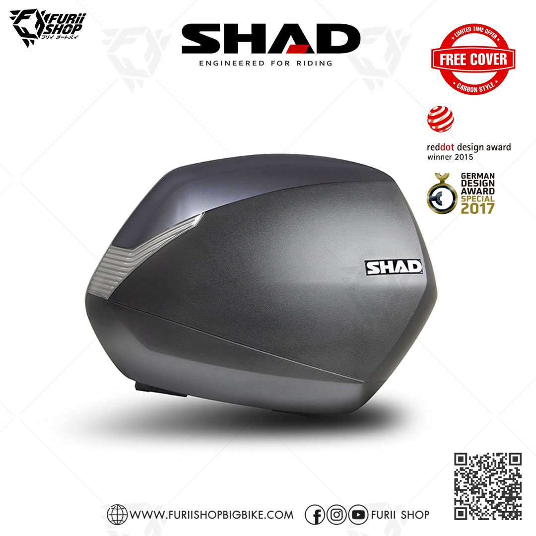 กระเป๋าข้าง(คู่) SHAD SH36 Carbon ขนาด 36 ลิตร