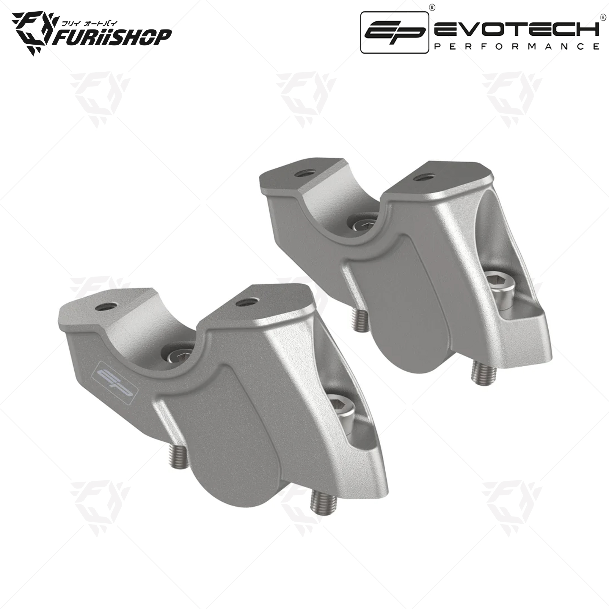 ตุ๊กตาล่าง EVOTECH (ยกเยื้องลดเมื่อย) For : R1300GS