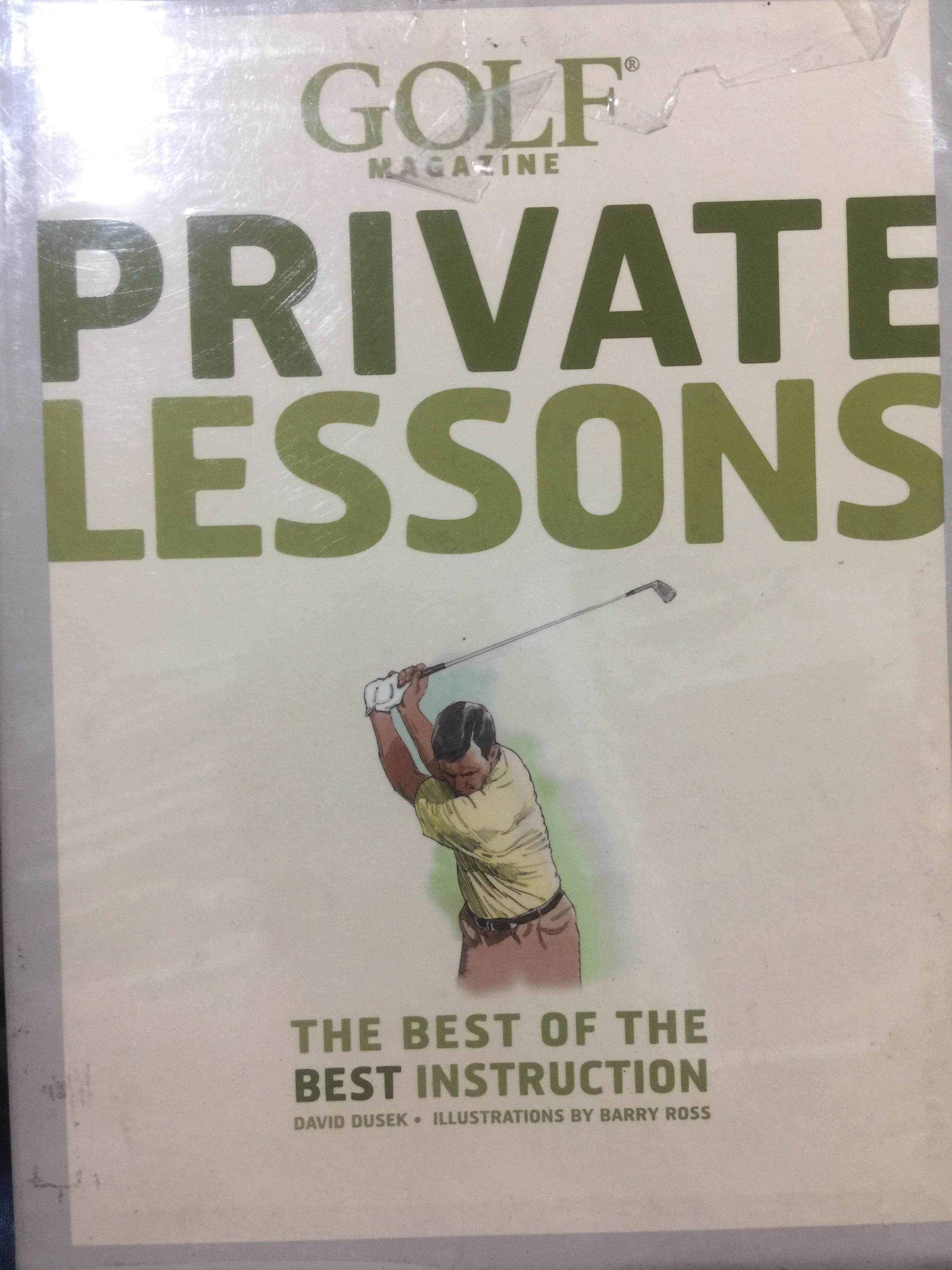 GOLF MAGAZINE. PRIVATE LESSONS. The Best of The Best Instruction 0 กก.