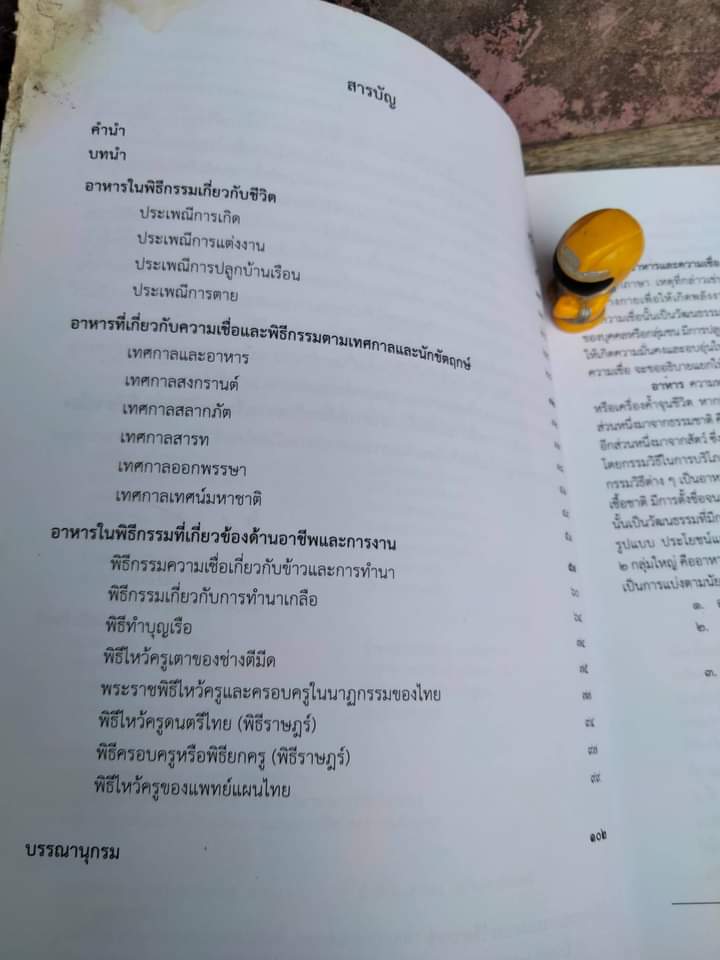 อาหารที่เกี่ยวกับความเชื่อและพิธีกรรมที่เกี่ยวเนื่อง หนังสือของกรมศิลป์