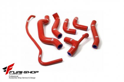 ท่อหม้อน้ำ ท่อมอเตอร์ไซค์ SAMCO สีแดง FOR DUCATI MONSTER821 ท่อแต่ง ท่อสูตร ท่อบิ๊กไบค์ ท่อBigbike ท่อไอเสีย เอ็กพอร์ต