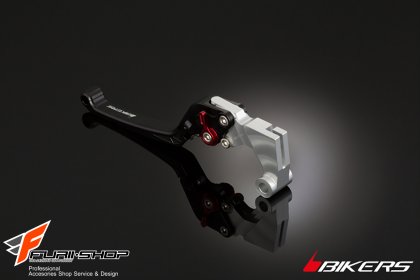ก้านครัชพับได้ก้านเรียบ Bikers สีดำ for Z250sl