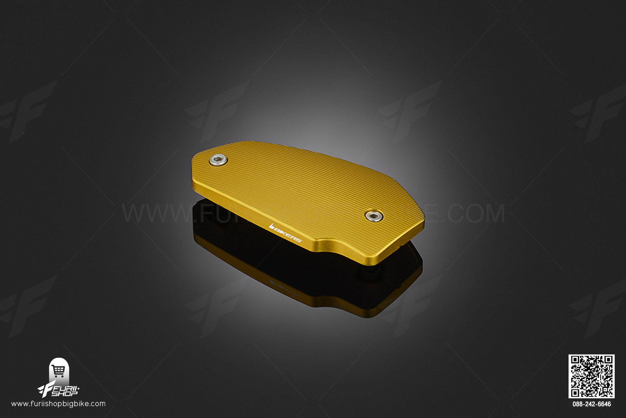 เบรคหน้า Front Brake Reservoir Cover Bikers Ninja650, Z650, Versys650 2015-2019