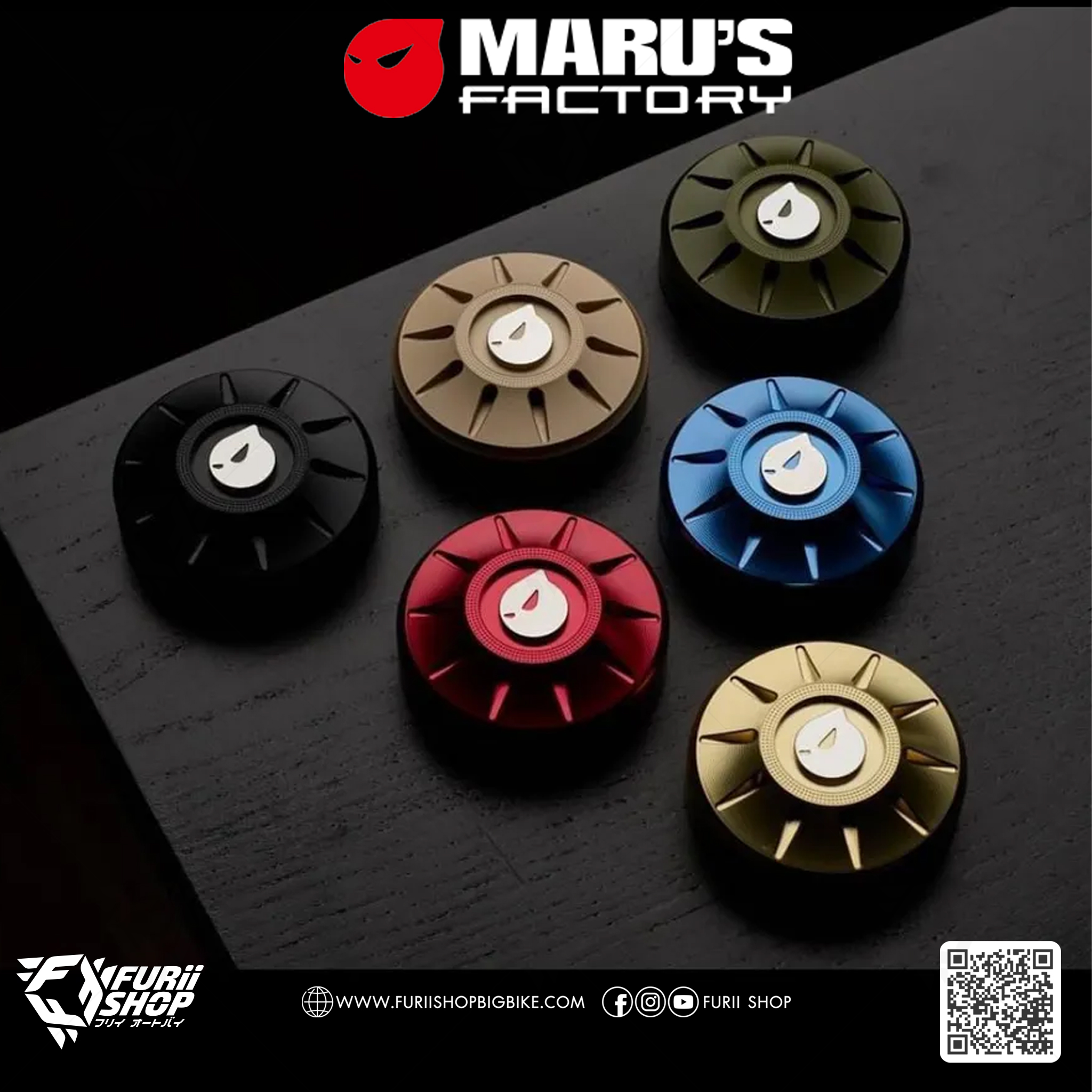 CC Close The Front Wheel Hub Maru's For Vespa