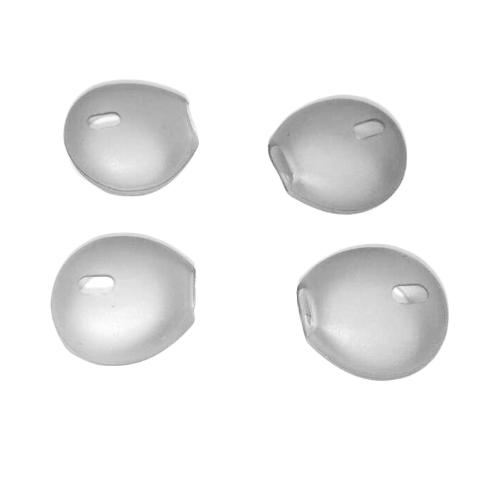 ขาย X-Tips ซิลิโคนกันเปื้อนของหูฟัง Earpod สีเทาใส