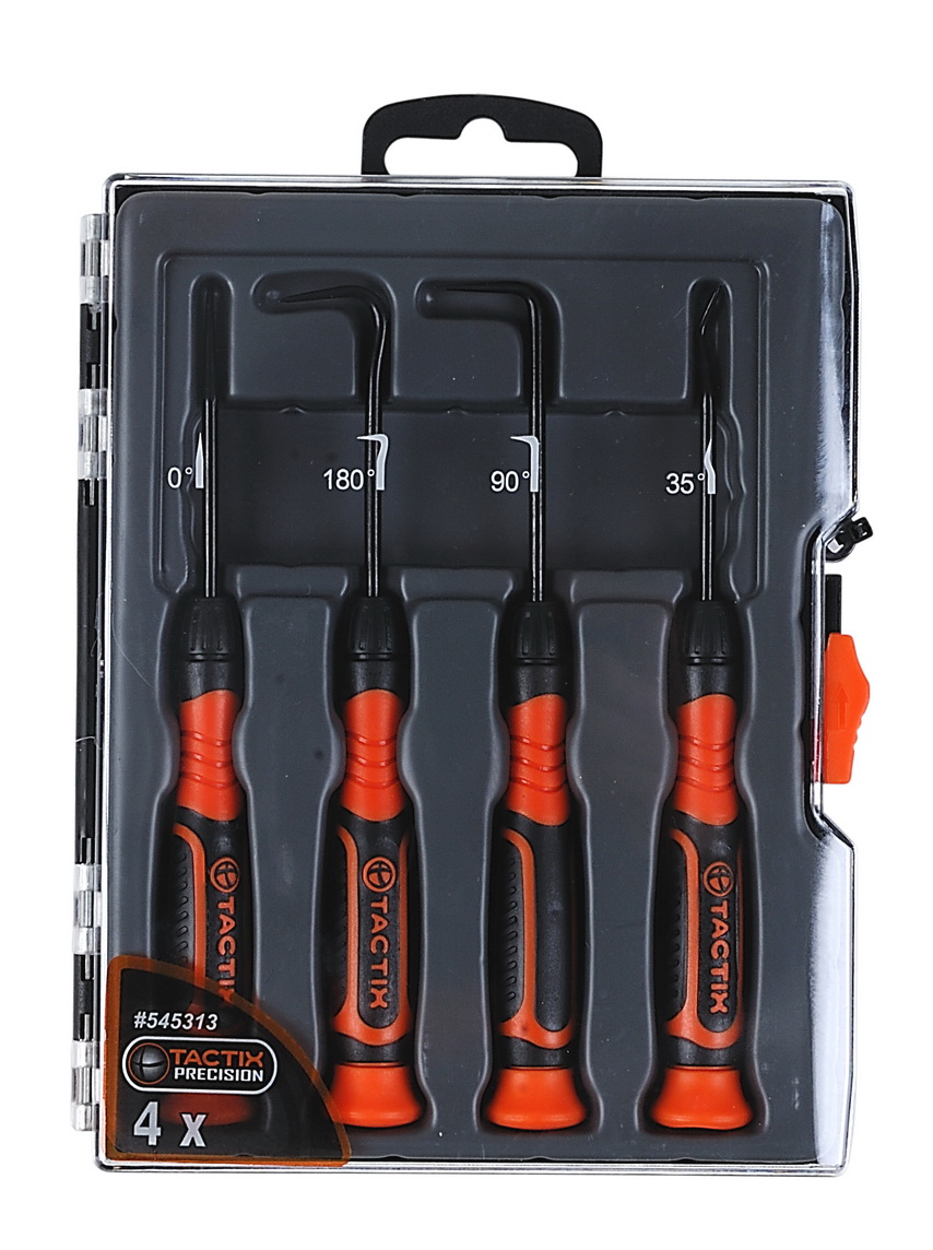 เหล็กแหลม Precision 545313 TACTIX 4ตัวชุด