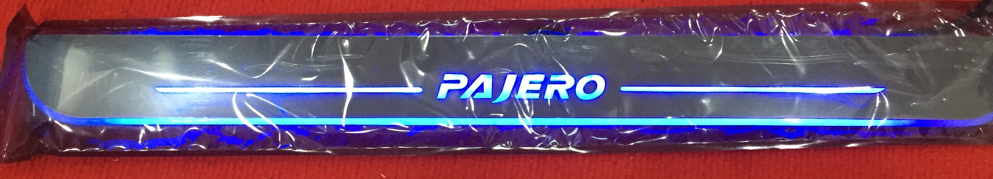 LED sill scuff plate-Pajero