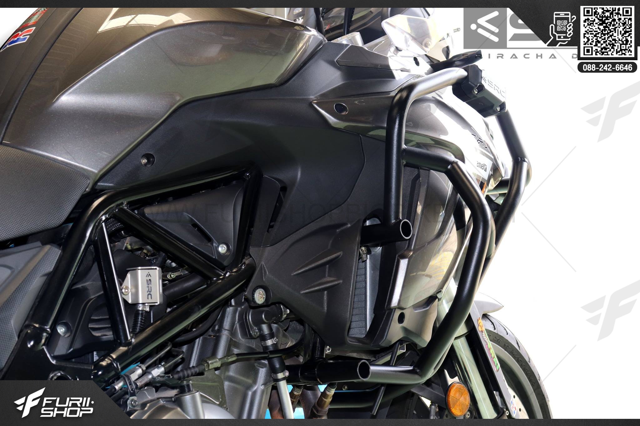 แคชบาร์ SRC สีดำ FOR BENELLI TRK502