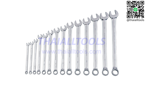 ประแจแหวนข้างปากตาย 6-19mm PROFESSIONAL COMBINATION SPANNER SET 14PCH KENNEDY