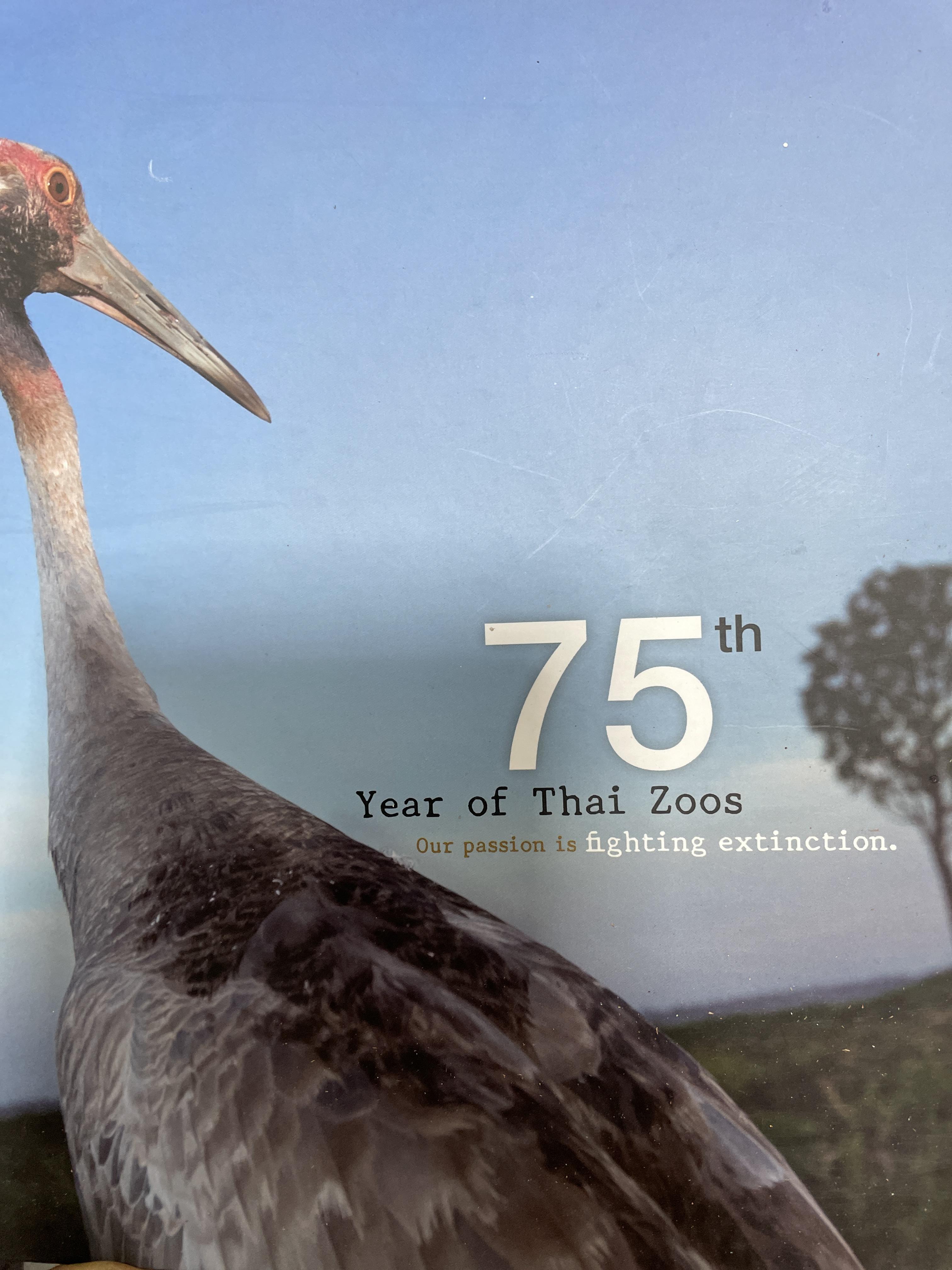 75 ปีสวนสัตว์ไไทย : ก้าวที่ไม่เคยหยุดนิ่ง 75 th. Year. or. Thai. Zoos. 0 กก.