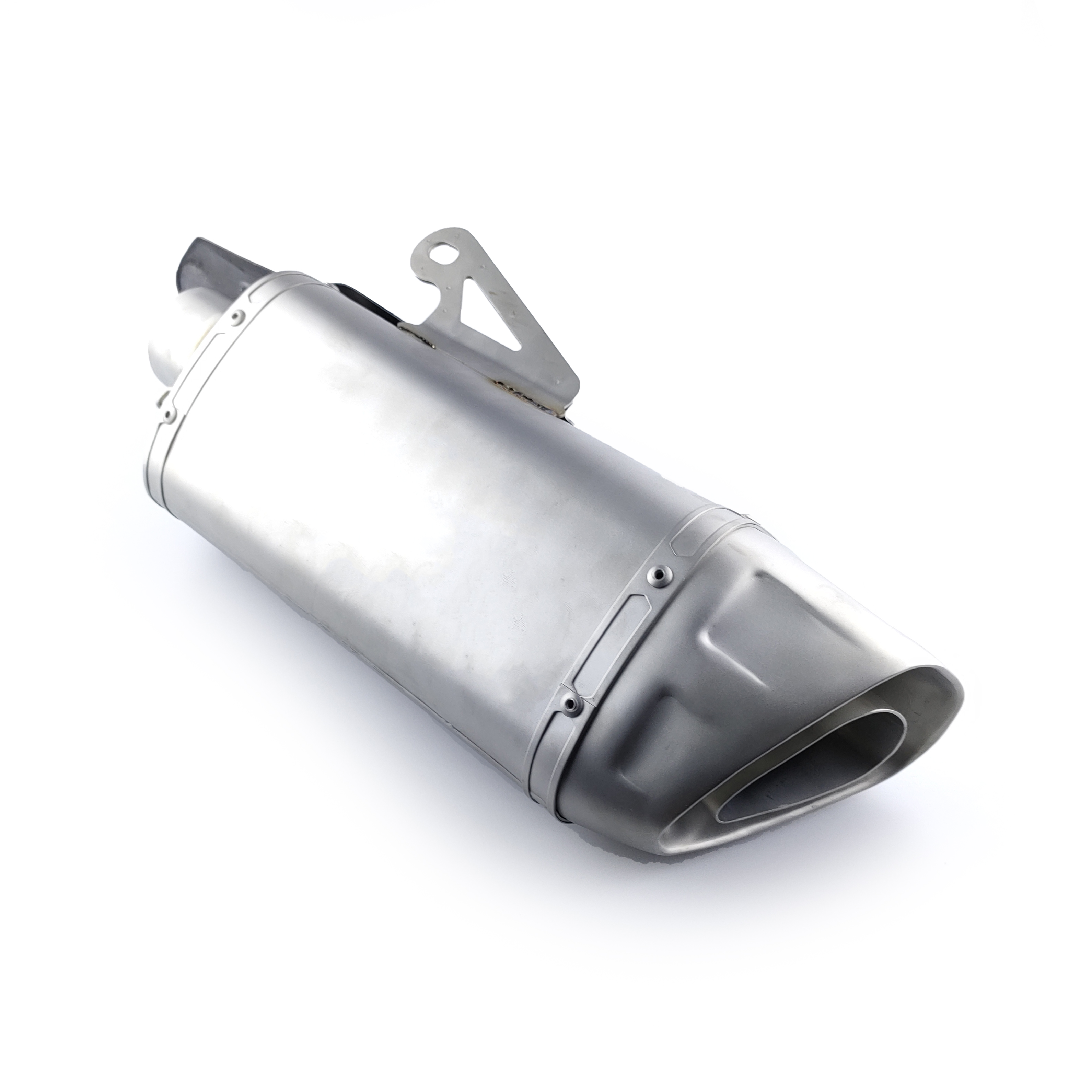 ปลายท่อสูตร ปลายท่อแต่ง Akrapovic สวมคอ 2 นิ้ว การ์ดบังท่อเพียวคาร์บอน