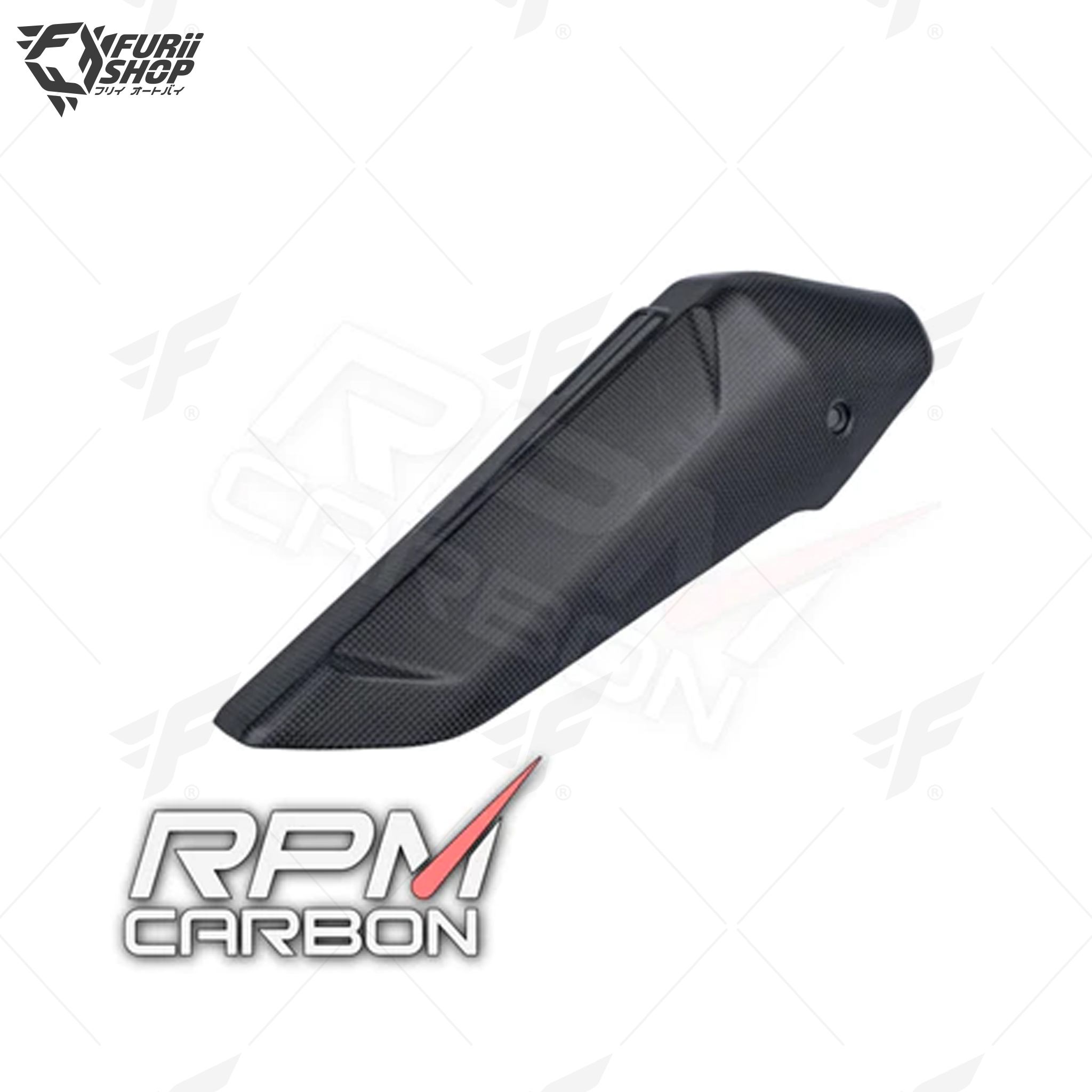RPM Carbon Exhaust Protector Upper : for Ducait Multistrada V4