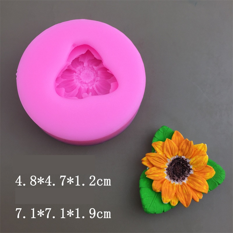 แม่พิพม์ซิลิโคน พิพม์วุ้น พิมพ์ฟองดอง พิพม์อาหลัว ทานตะวัน