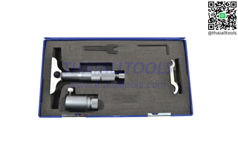 ไมโครมิเตอร์วัดลึก 0-25mm FIXED ROD DEPTH MICROMETER 63mm OXFORD
