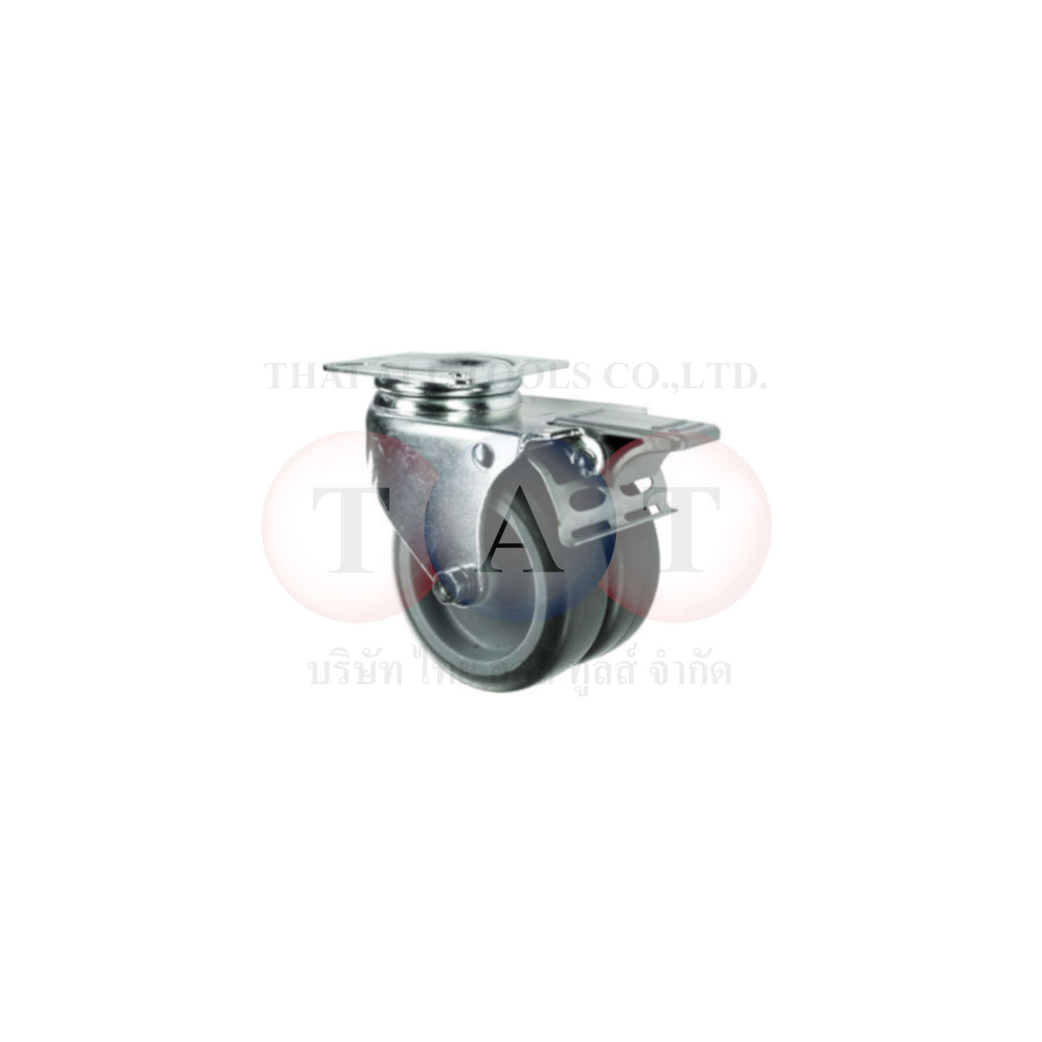 Atlas Workholders.BRAKED SWIVEL PLATE 75mm TWIN RUBBER