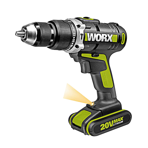 ไขควงกระแทกไร้สาย 13 มม. 2*20V WU310 WORX