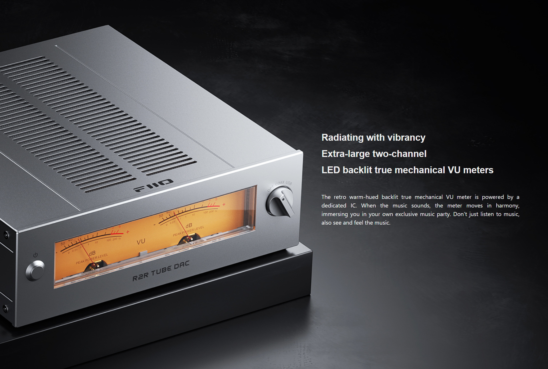 FiiO WARMER DAC/AMP แบบ R2R ที่มี Tube Buffer สำหรับระบบเสียง Hi‑Fi ประกันศูนย์ไทย