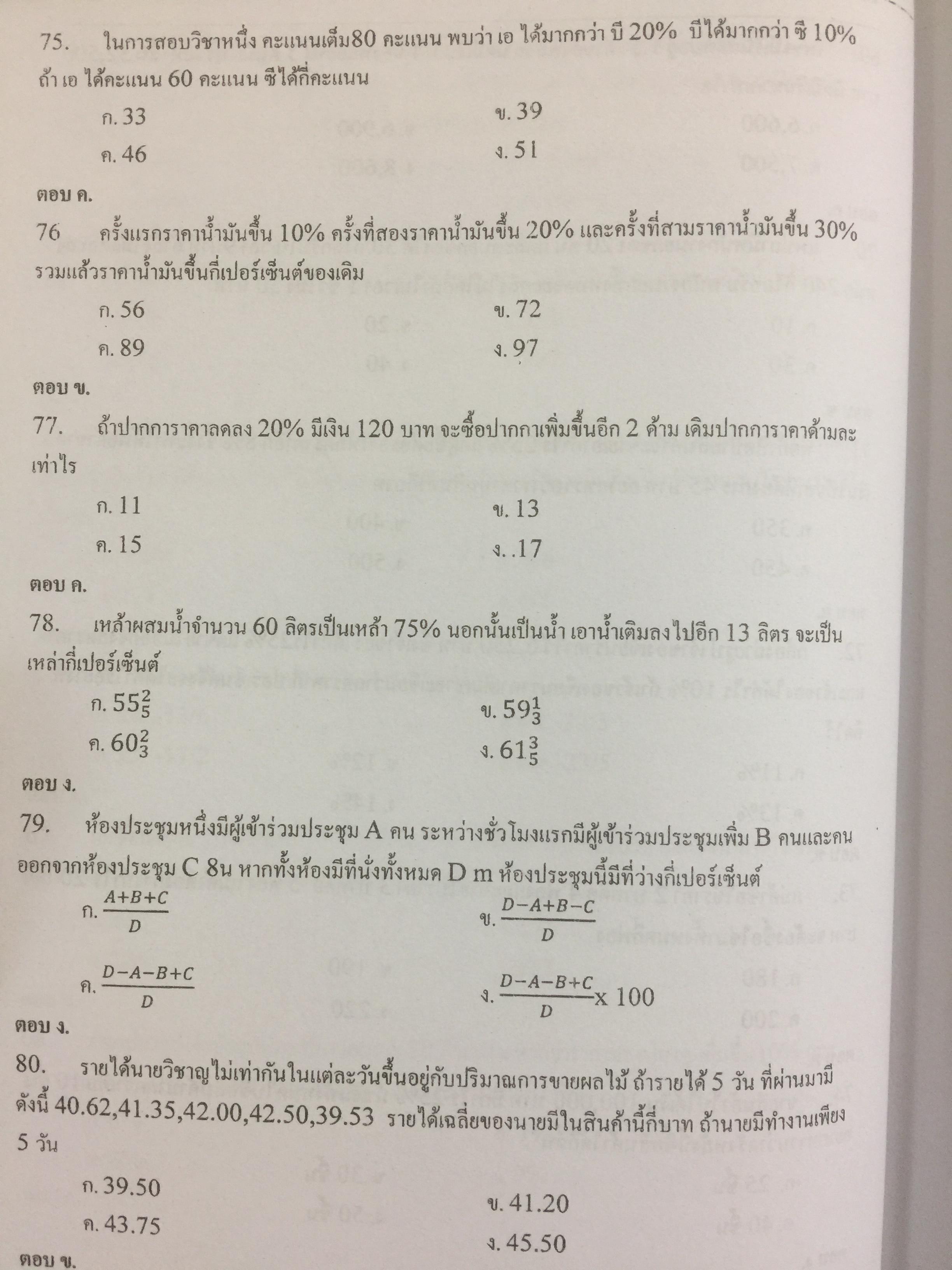 รวมแนวข้อสอบ MBA Master of Business Administration 0 กก.