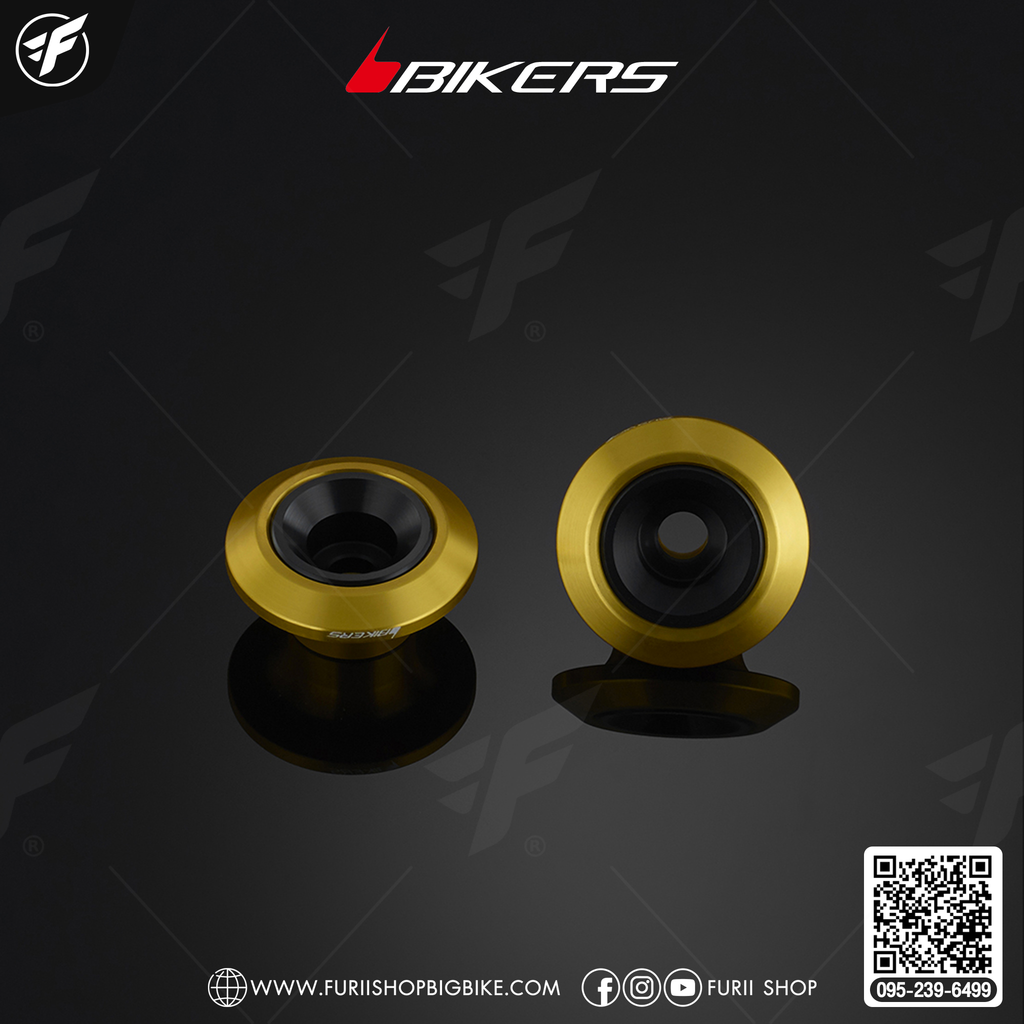 Bikers ถ้วยแต่ง ความโตรู M6 for Malaguti Madison150