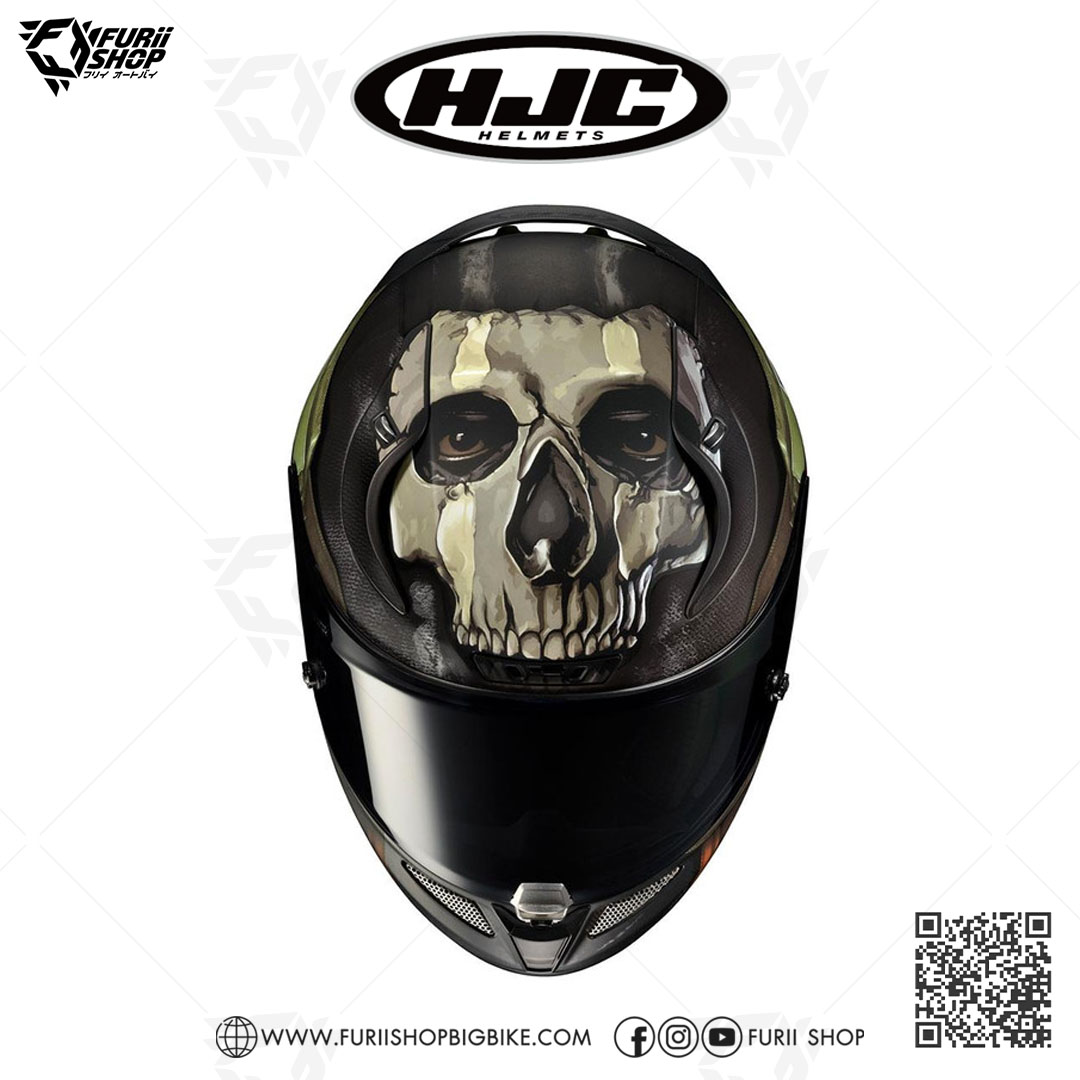 หมวกกันน็อคเต็มใบ HJC RPHA11 : GHOST CALL OF DUTY
