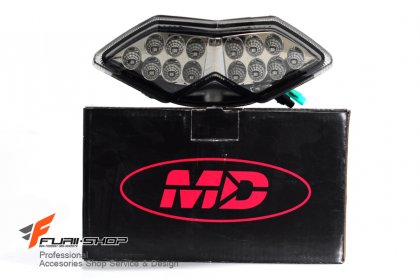 ไฟท้าย LED แบบมีไฟเลี้ยวในตัว ยี่ห้อ Motodynamic สำหรับ Z1000 2010-2013