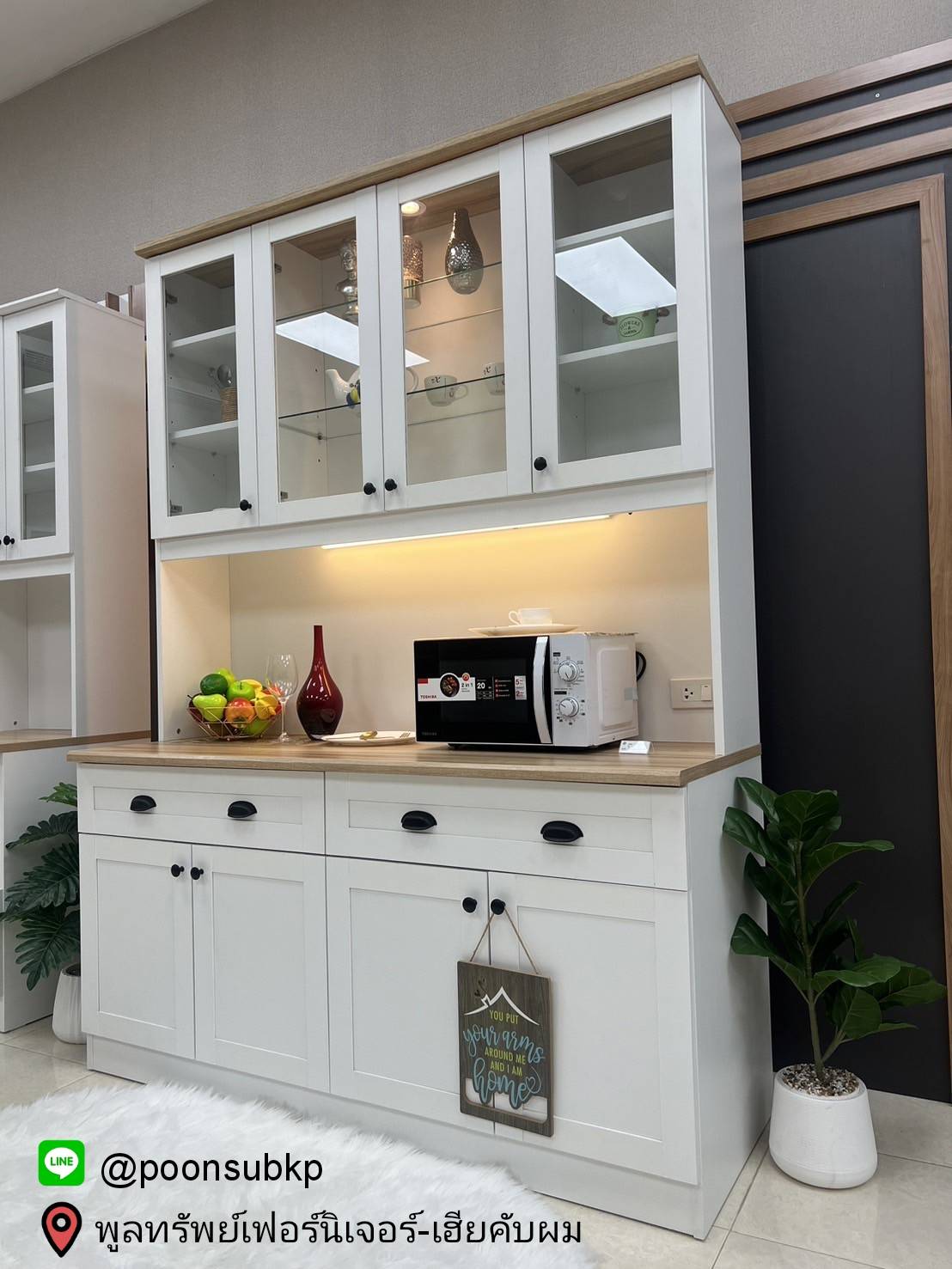 เคาเตอร์ครังแห้ง รุ่นKT161 ขนาด160ซม