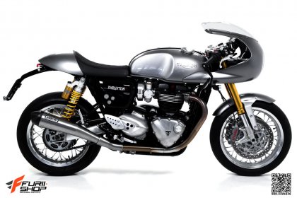 ท่อมอเตอร์ไซค์ ARROW PRO-RACING SILENCERS CARBON FOR TRIUMPH THRUXTON R 1200 ท่อแต่ง ท่อสูตร ท่อบิ๊กไบค์ ท่อBigbike ท่อไอเสีย เอ็กพอร์ต
