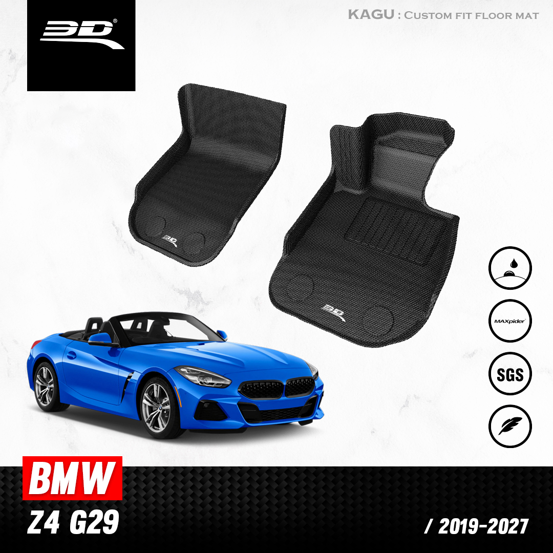 พรมปูพื้นรถยนต์ 3D สำหรับ BMW Z4 ( G29 ) 2018-2023