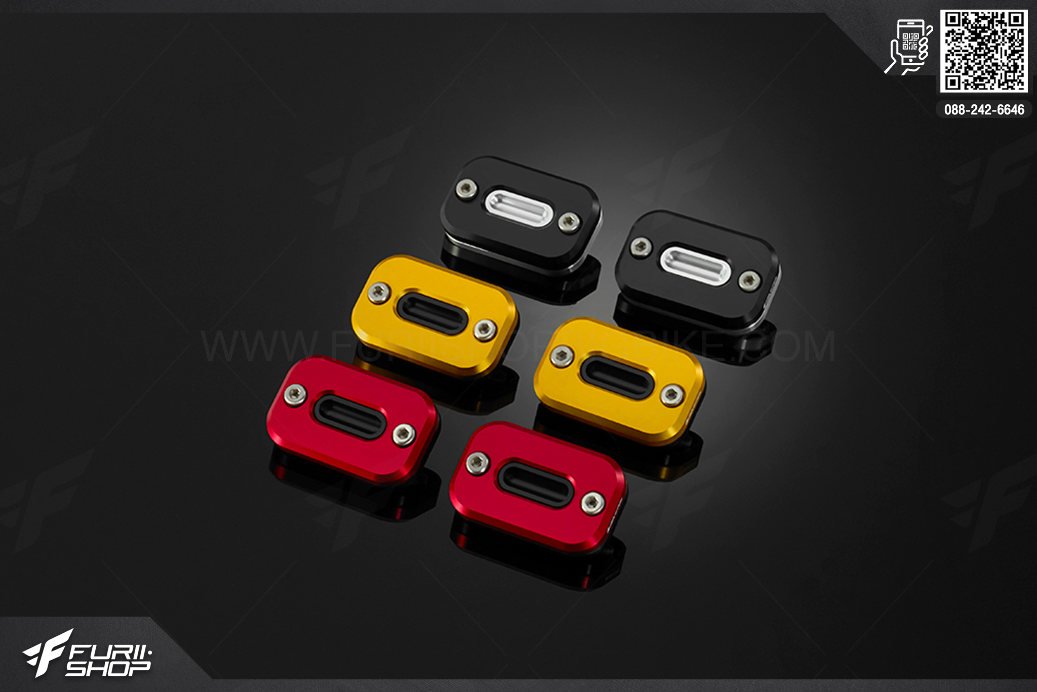 เบรคหน้า Front Brake Reservoir Cover Bikers Yamaha N-MAX (2015-2019)