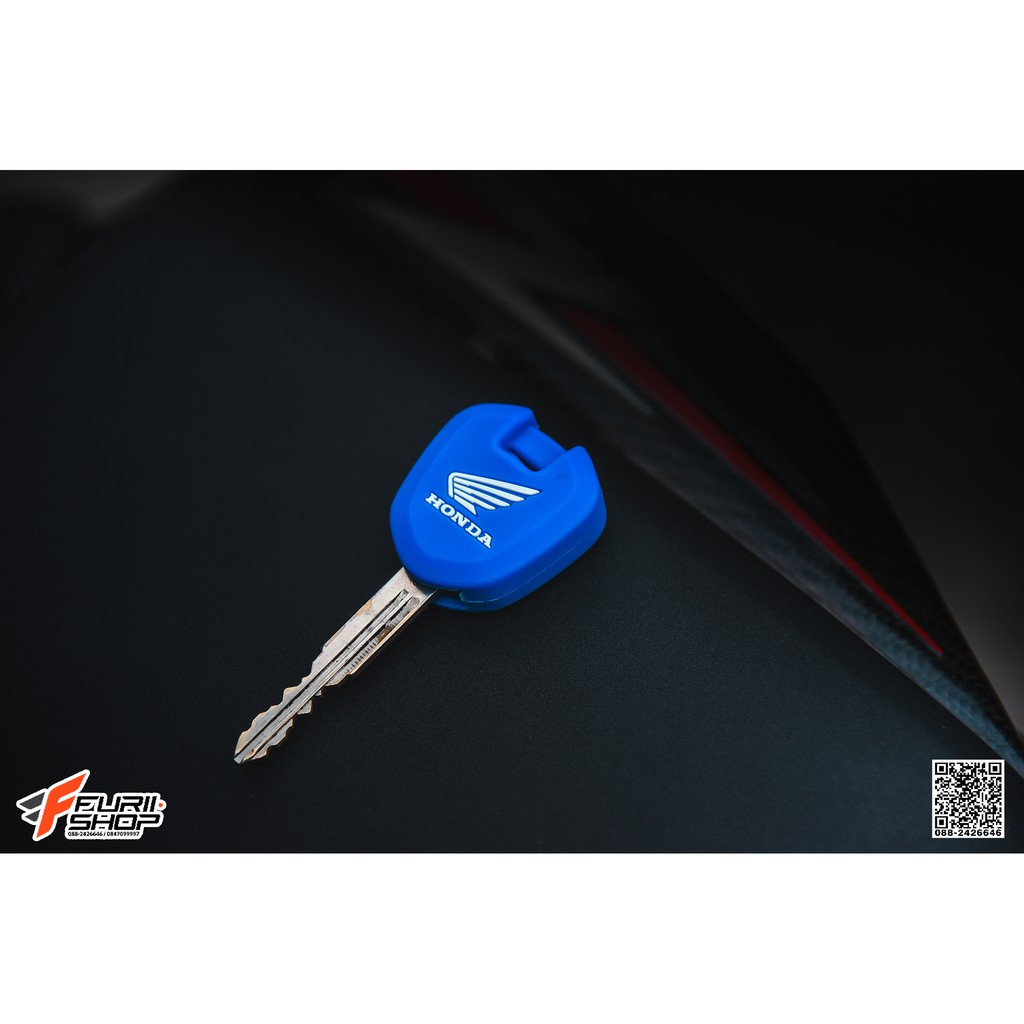 ซิลิโคนหุ้มกุญแจ HONDA V2 สีน้ำเงิน FOR CB650F/CBR650F