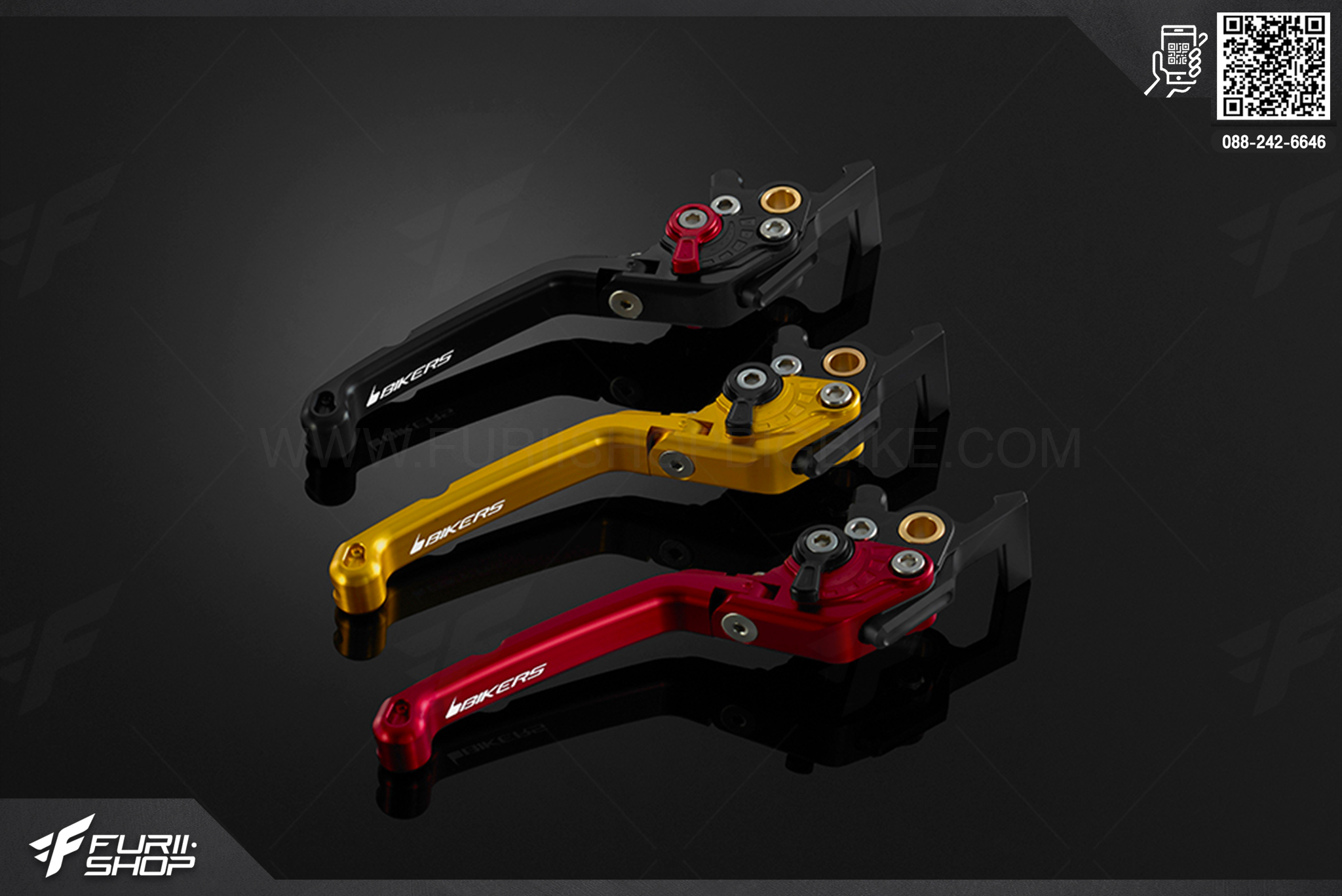ก้านเบรค Premium Folding Adjustable Front Brake Lever Bikers Yamaha N-MAX (2015-2019)