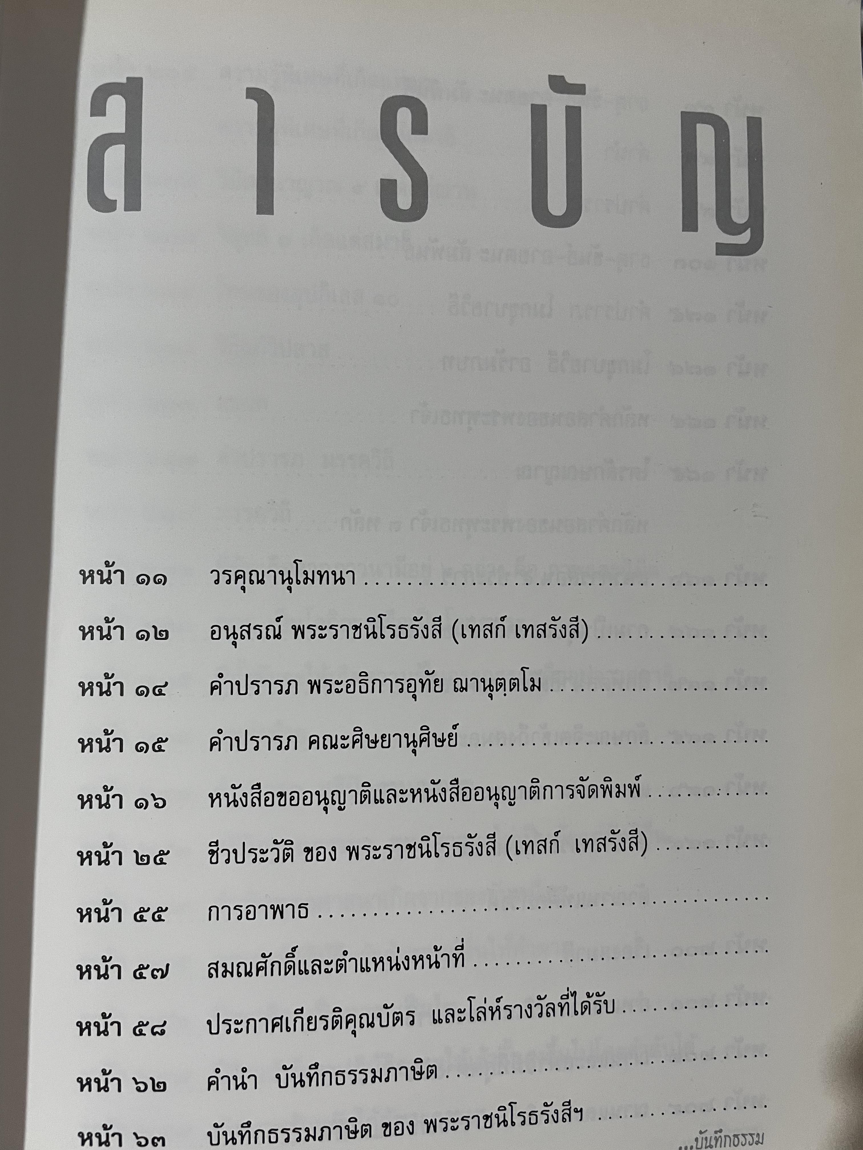 บันทึกธรรม พระราชนิโรธรังสี คัมภีร์ปัญญาวิศิษฏ์ (เทสก์ เทศรังสี) เป็นหนังสือที่ระลึกในงานพระราชทานเพลิงศพ 700 กรัม