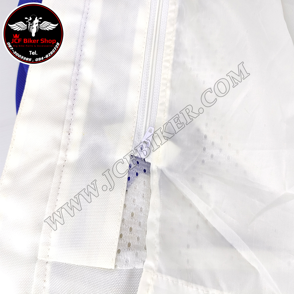เสื้อการ์ด เสื้อการ์ดมอเตอร์ไซค์ Yamaha รุ่น Blue And White 2015 Monster Style