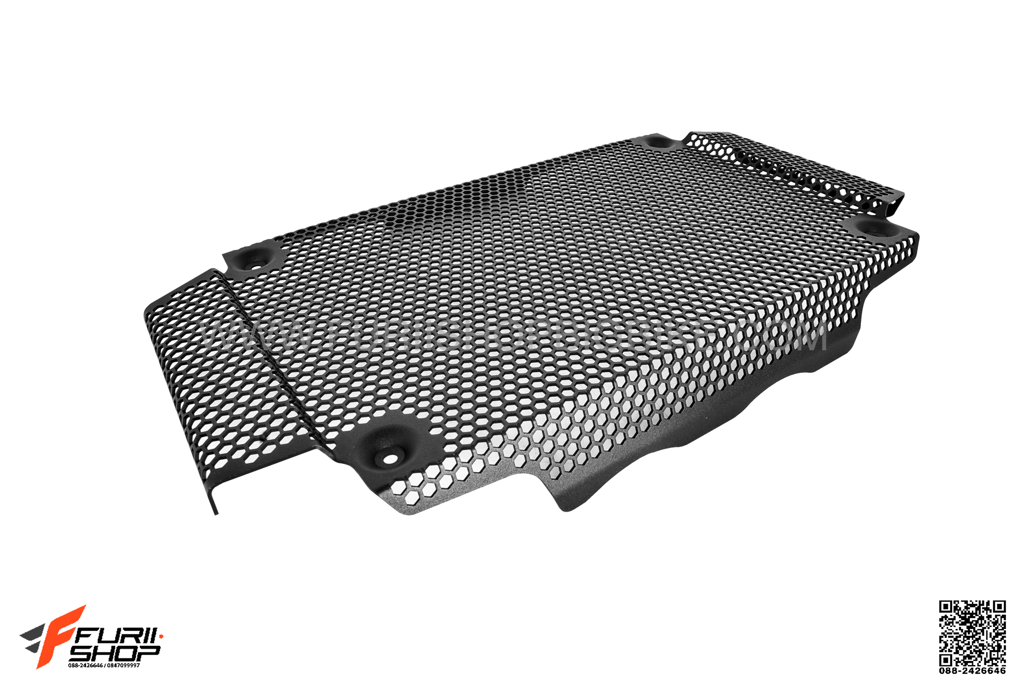 การ์ดหม้อน้ำ Evotech สำหรับ Kawasaki Z650/Ninja650