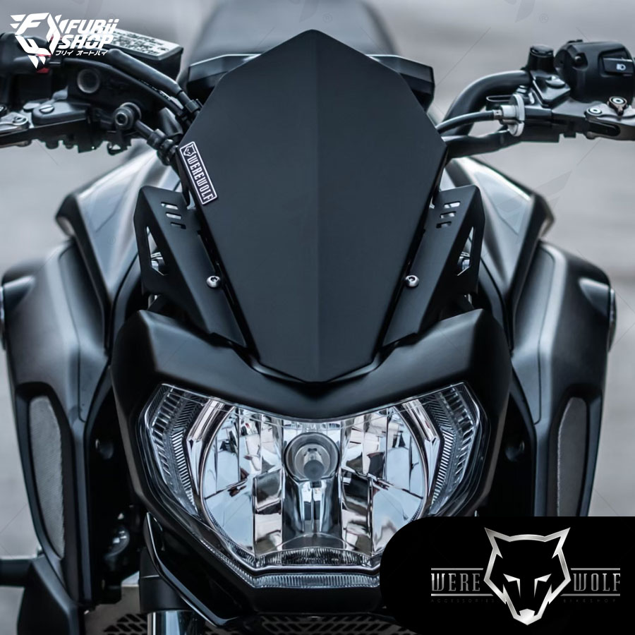 ชิลด์หน้า Were Wolf X-01 : for Yamaha MT07 2018-2020