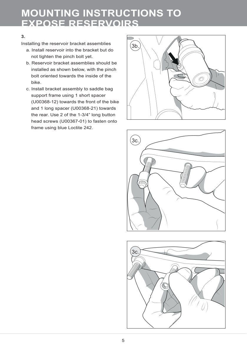 โช๊คหลังแต่ง Ohlins HD044 For Harley-Davidson FL Touring (Road King, Street Glide, Electra Glide etc) 2014-2024