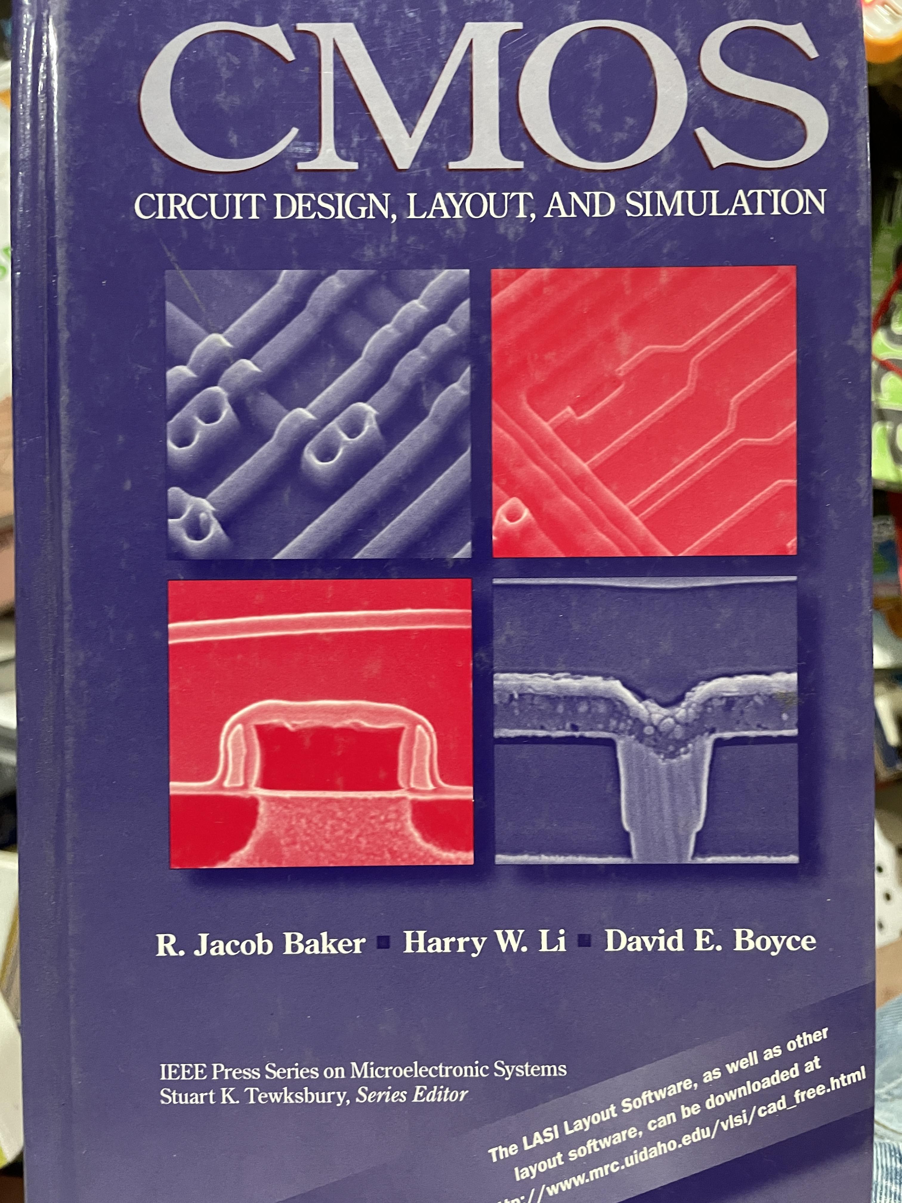 CMOS. CIRCUIT DESIGN, LAYOUT , AND SIMULATION. ผู้เขียน R.JACOB BAKER. และคณะ 0 กก.