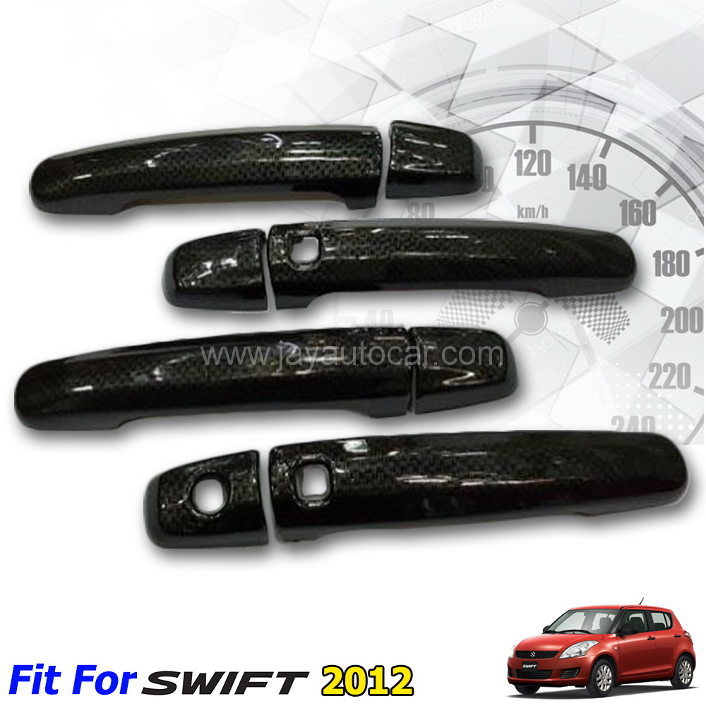 ครอบมือเปิดประตู ครอบมือจับ ลายเคฟล่า คาร์บอน Suzuki Swift 2018 สำหรับ ซูซูกิ สวิฟ 2018