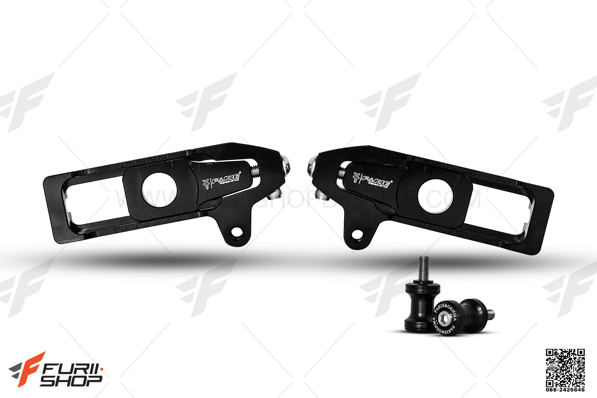 หางปลา FAKIE สีดำ FOR HONDA CB650F/CBR650F
