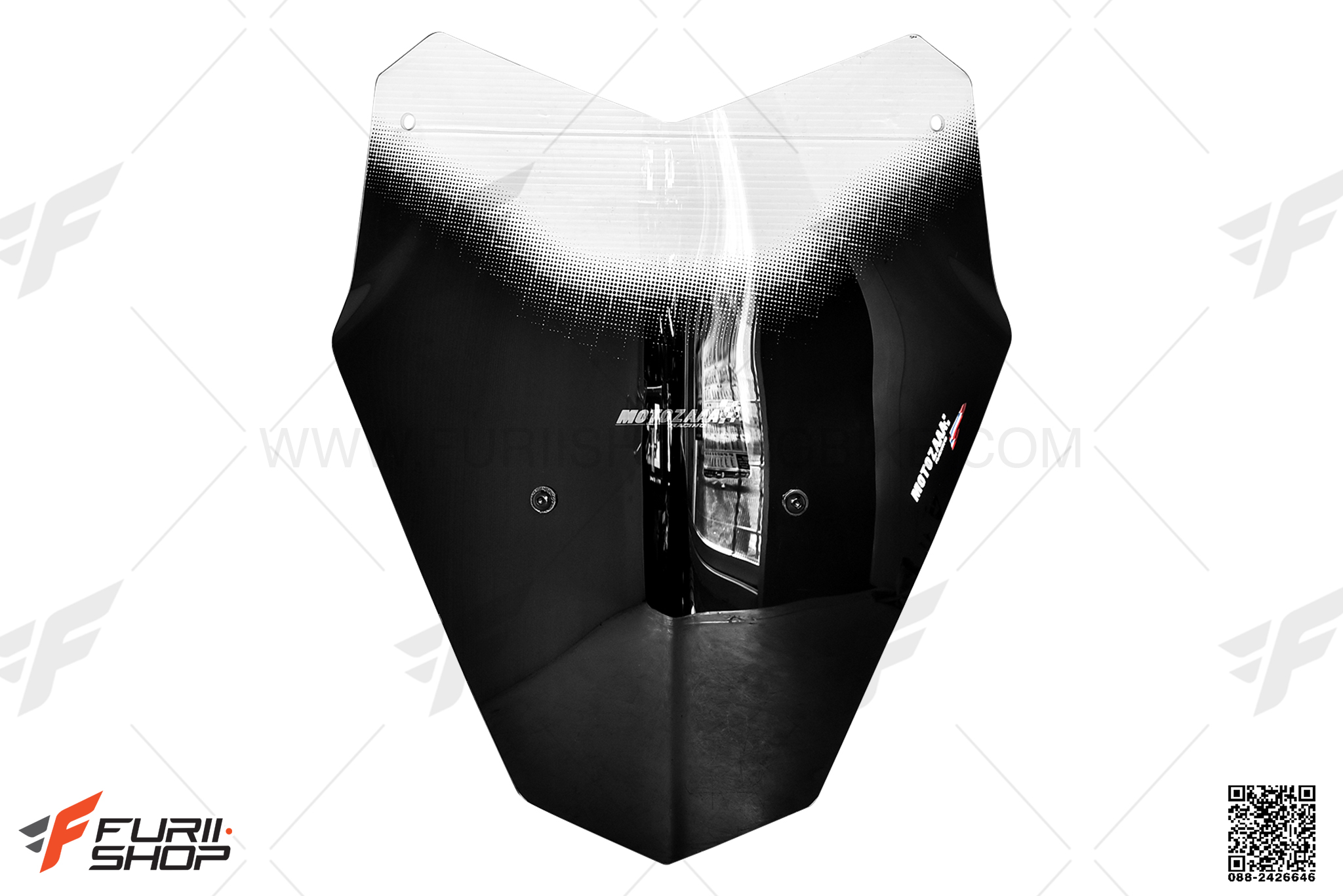 ชิวหน้า MOTOZAAA V2 ใส FOR YAMAHA XMAX300