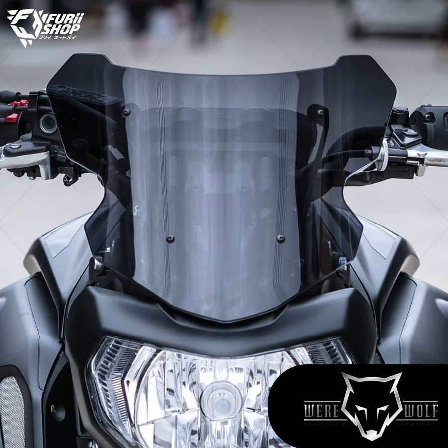 ชิลด์หน้า Were Wolf V-02 Smoke M531 : for Yamaha MT07 2018-2020
