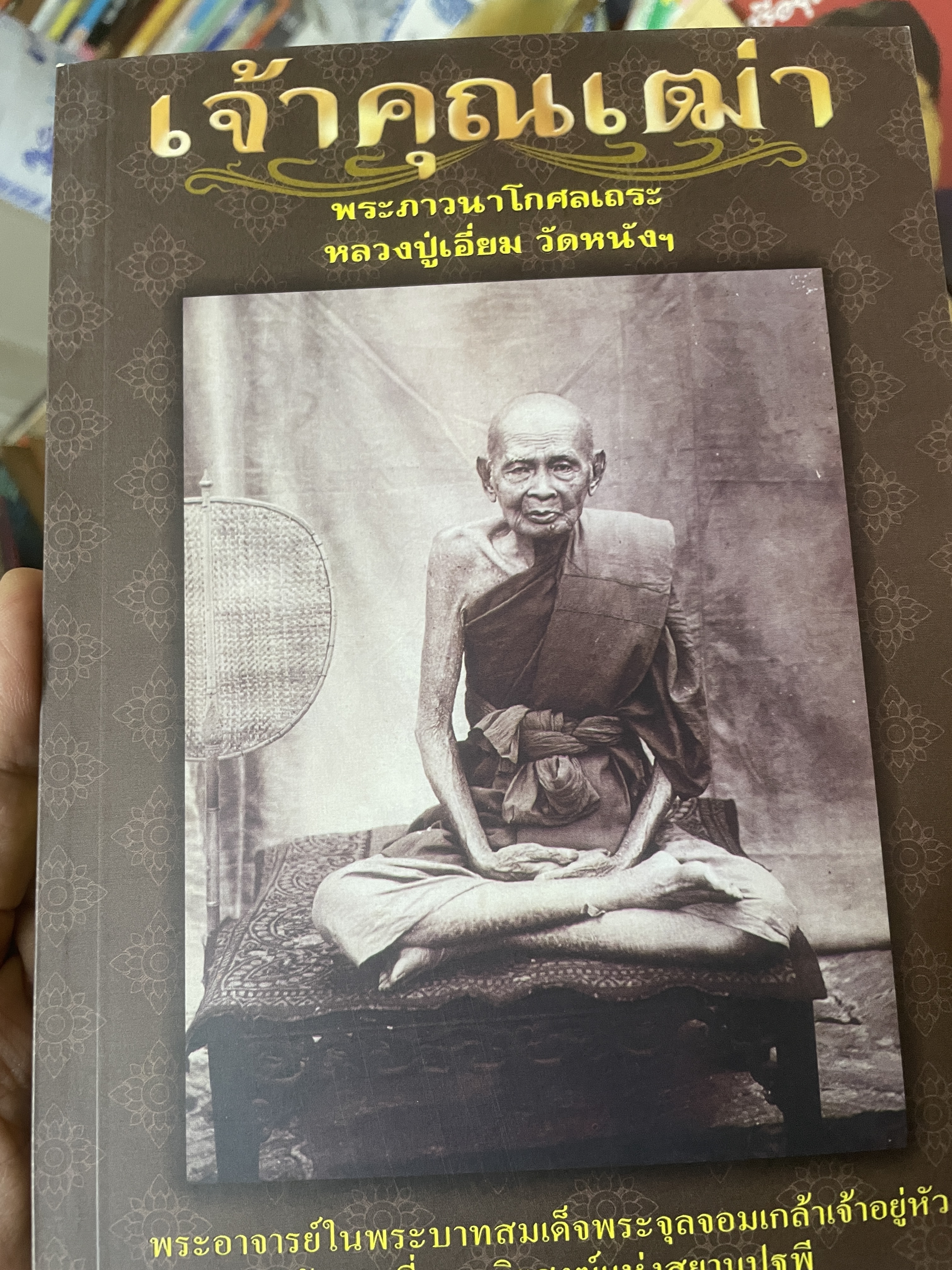 เจ้าคุณเฒ่า พระภาวนาโกศลเถระ หลวงปู่เอี่ยม วัดหนัง ฯ 350 กรัม
